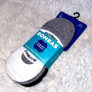 Three Pair BOMBAS CUSHIONED NO SHOWS